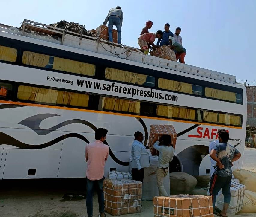 Goods came from AC bus, team seized