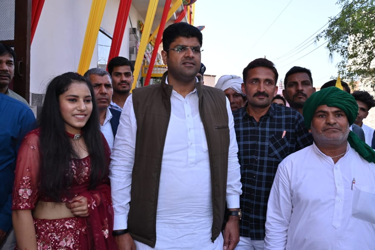 Deputy CM arrived at the wedding ceremony of daughters of Satbir Malik