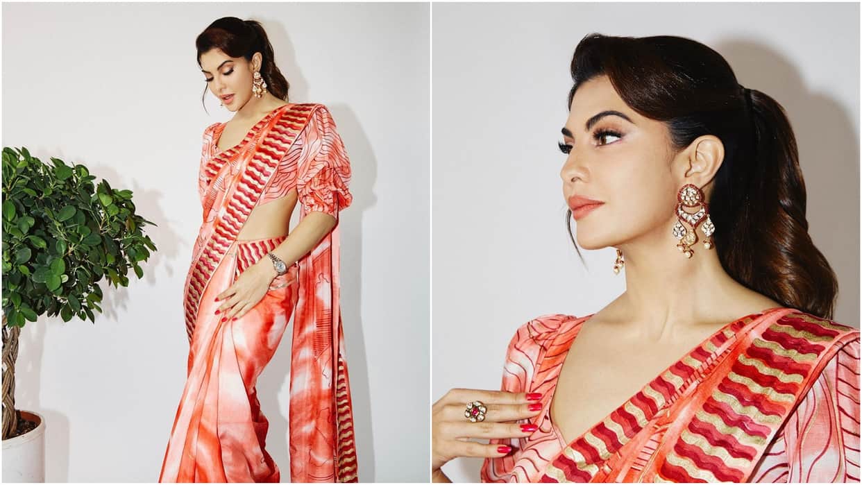 jacqueline fernandez white lace dress look regal
