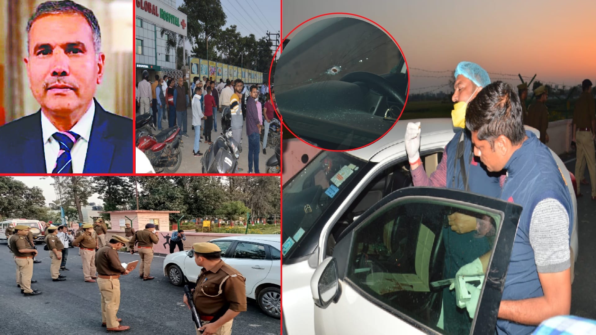 Meerut Crime News: Three accused arrested by police in case of firing on Professor Rajbeer Singh by shooters of Udham Singh in University in Modipuram