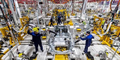 Mercedes Benz Car Plant Russia