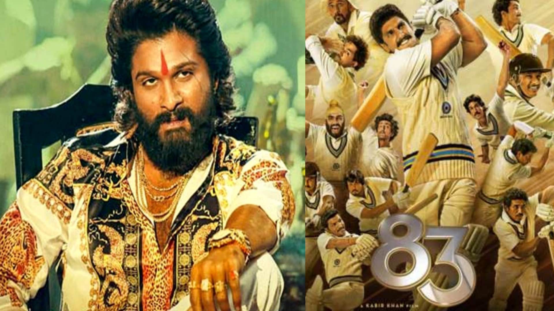 Allu Arjun Pushpa: The Rise – Part 01 Hindi version to CLASH with Ranveer Singh 83 world TV premiere