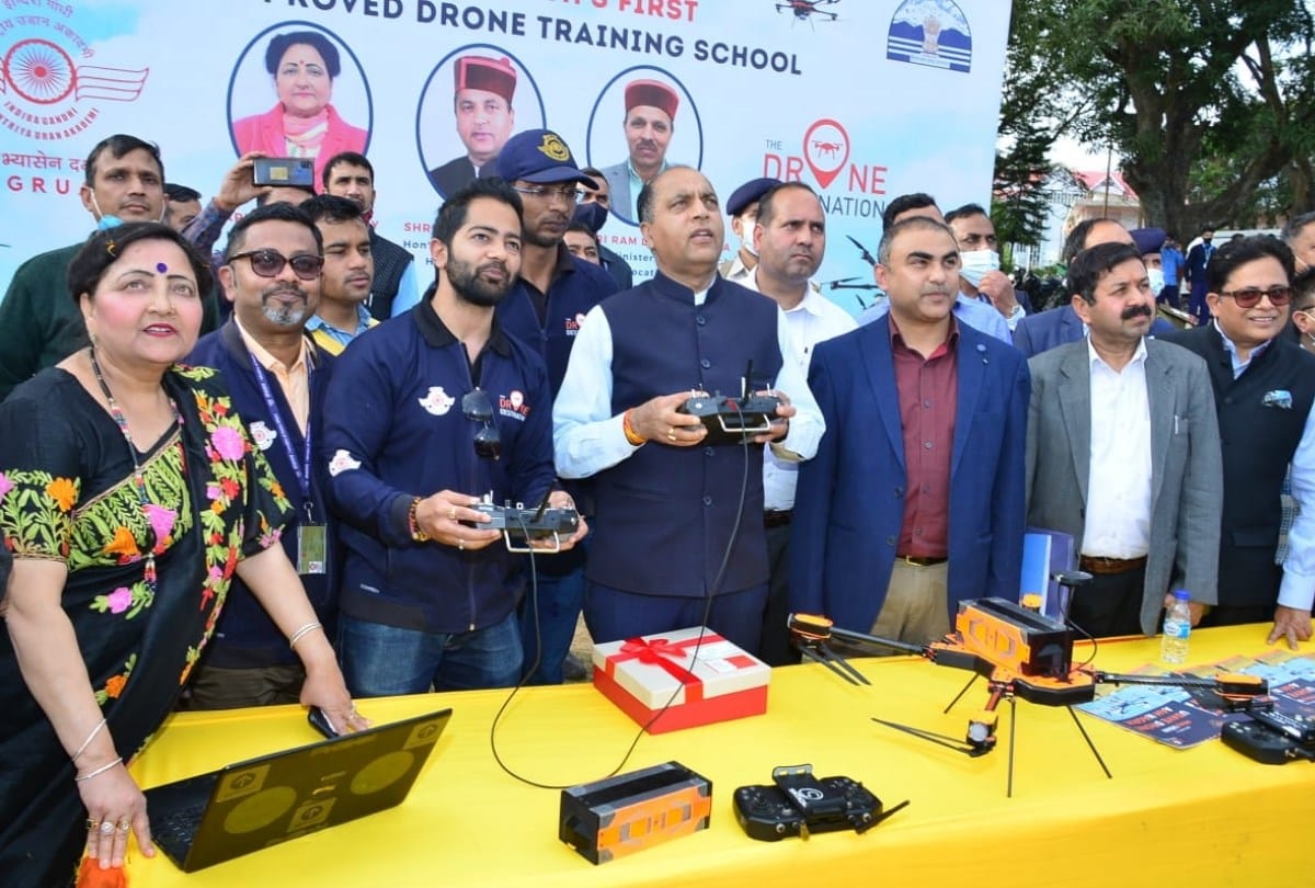 CM Jairam Thakur inaugurates first Drone Pilot School at ITI Shahpur