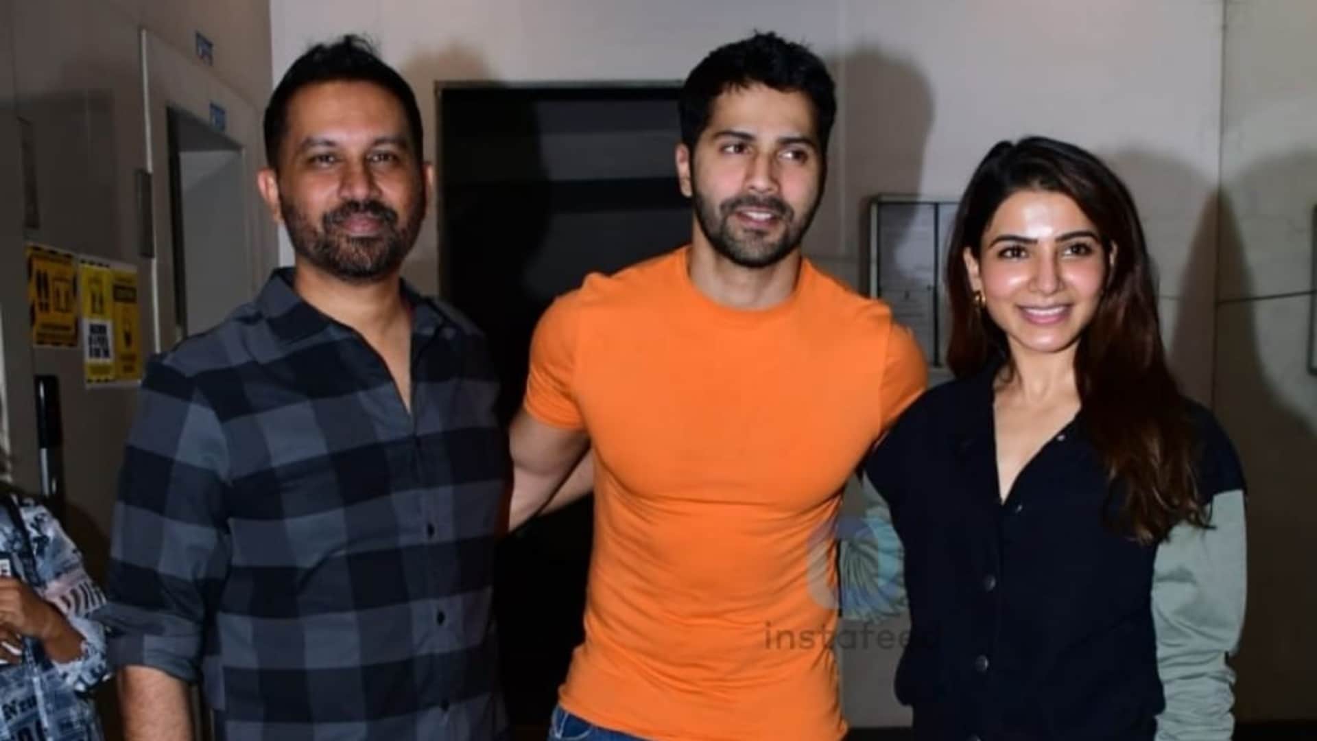 Citadel India: Samantha Ruth Prabhu and Varun Dhawan BTS photos from action web series set leaked see here
