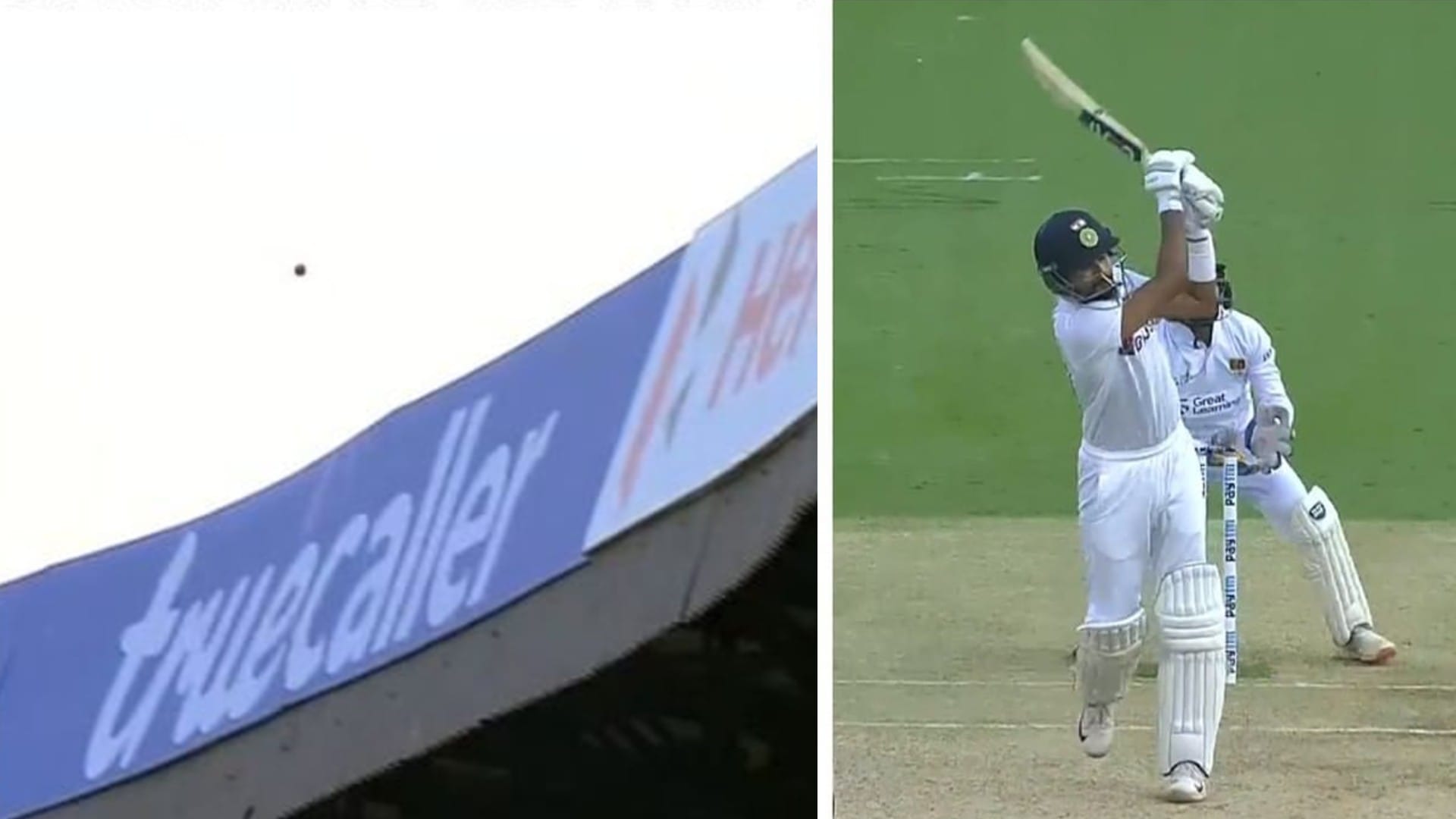 IND VS SL 2nd Test day 1 photos From Shreyas Iyer six to Virat Kohli fan Following and Bowlers delight