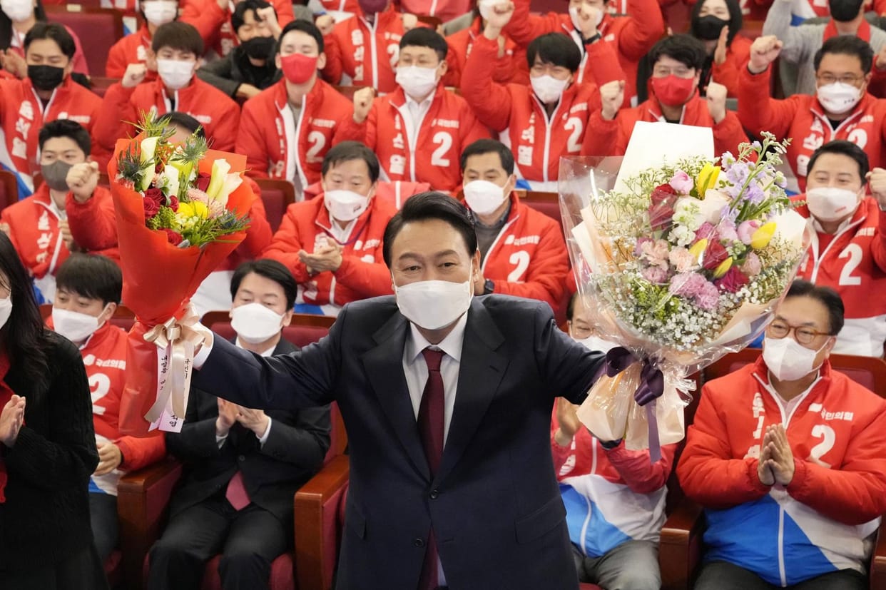 China has congratulated the newly elected President of South Korea, but the general opinion is that this election result is a setback for China
