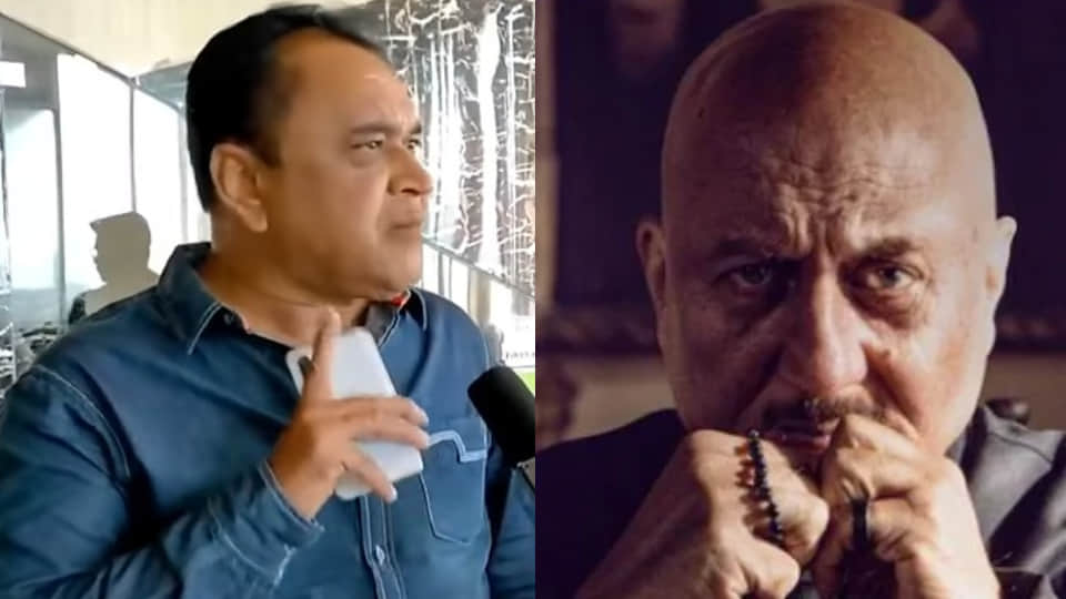 The Kashmir Files public reaction anupam kher shared a video of film reaction
