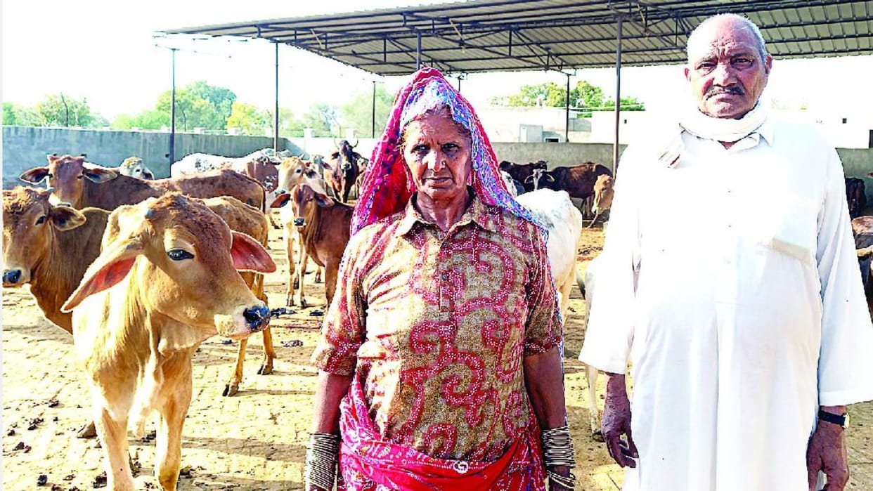 Farmer couple donated their entire property in the name of Gaushala in Sirsa of Haryana