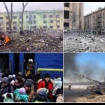 रूसी हमले के बाद यूक्रेन में तबाही का मंजर....