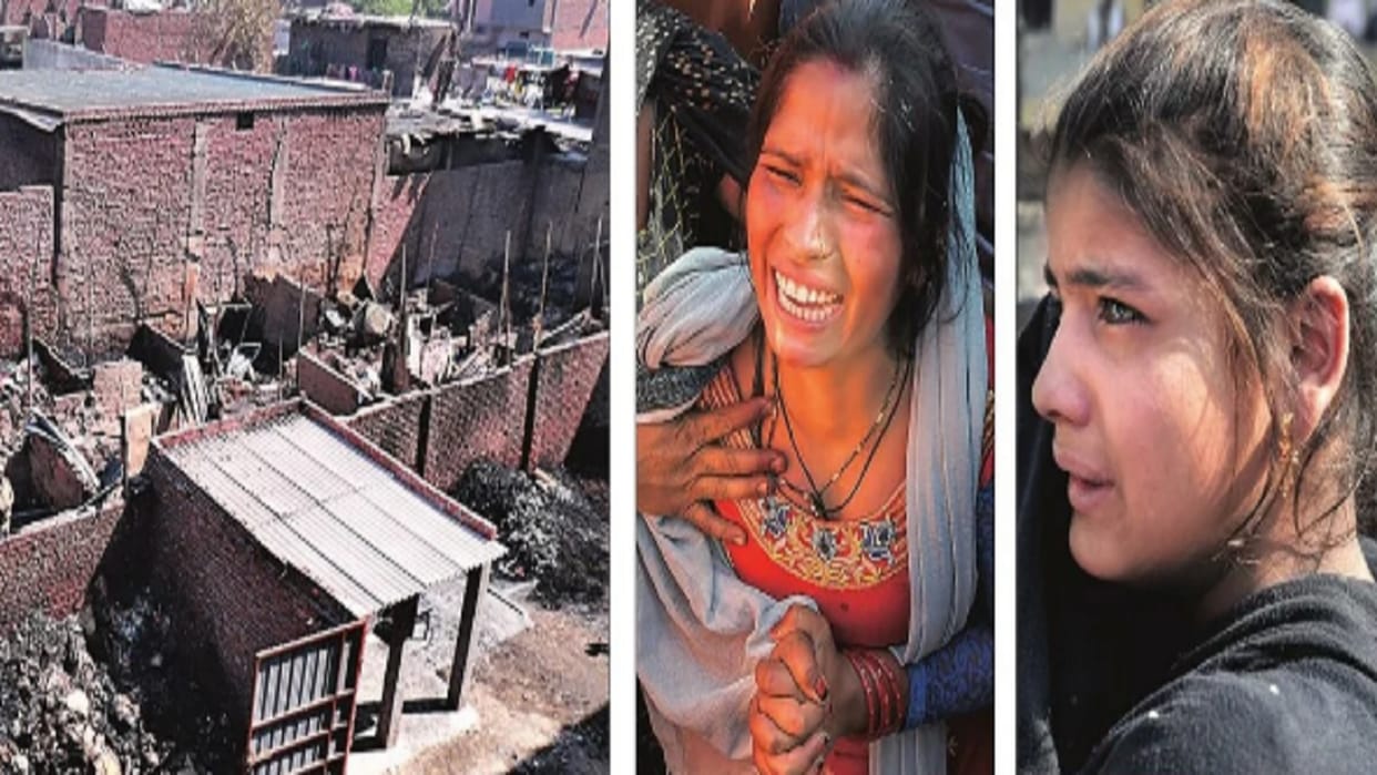 Fire in Delhi: Signs of sorrow and ruin everywhere