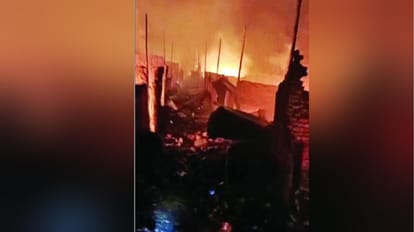 Fire In Delhi file