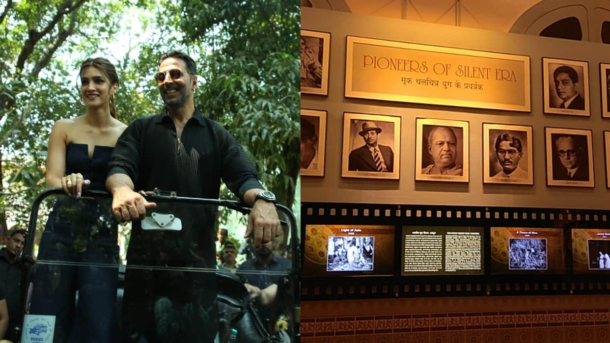 National Film Museum reopened after two years, Akshay and Kriti Sanon gave this special invitation to cinema lovers
