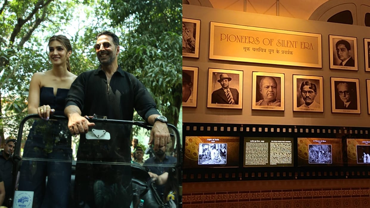 National Film Museum reopened after two years, Akshay and Kriti Sanon gave this special invitation to cinema lovers