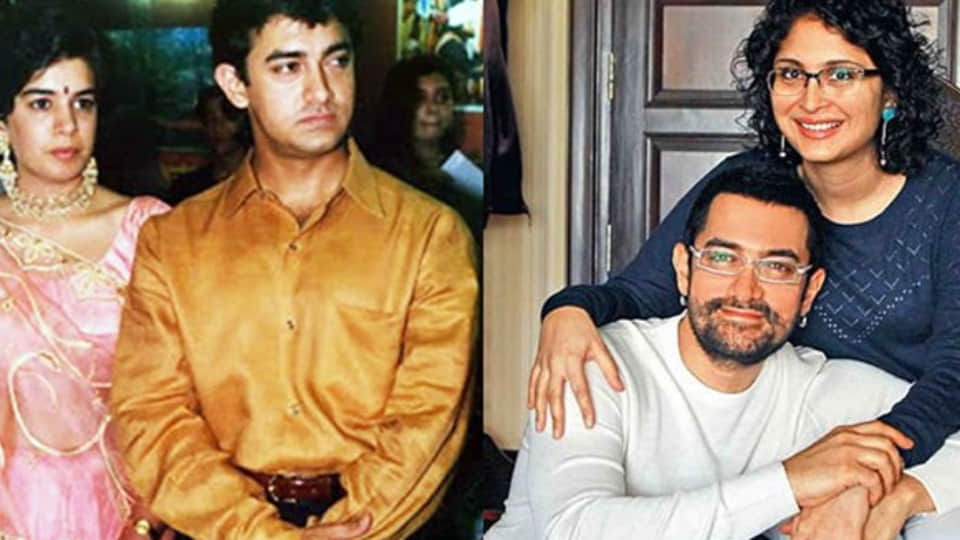 happy birthday aamir khan first separation from wife reena dutta then divorce with second wife kiran rao know the actor love life