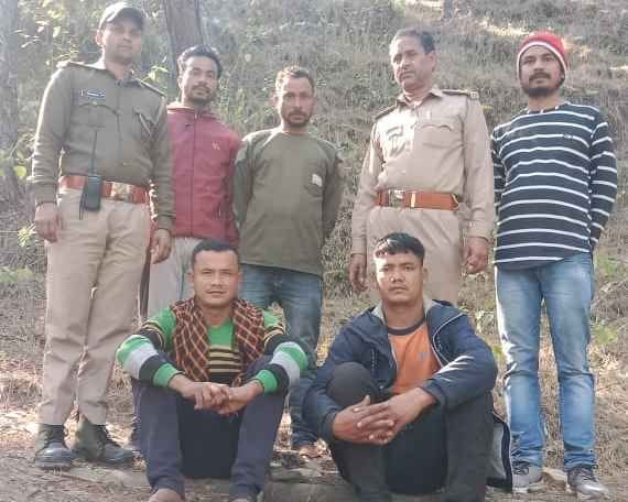 Two Arrested alleging forest Fire