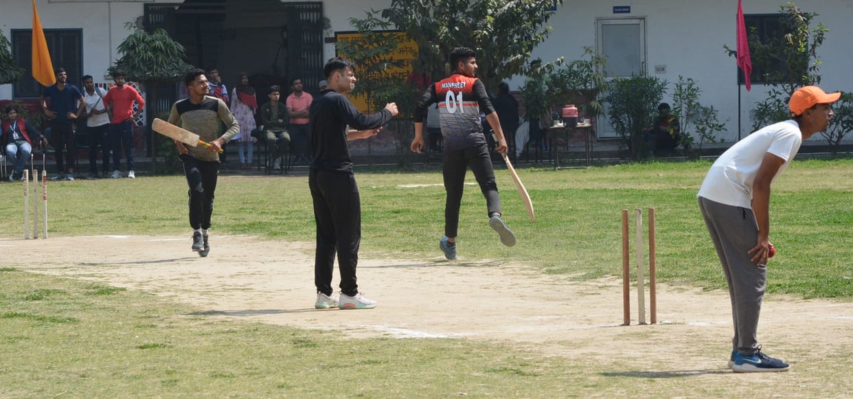 Interesting matches in cricket, long jump, shotput