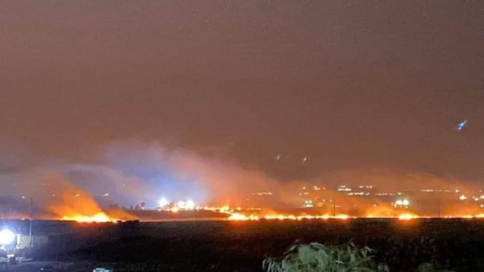 12 missiles have been fired towards the US consulate in Iraq northern city of Irbil