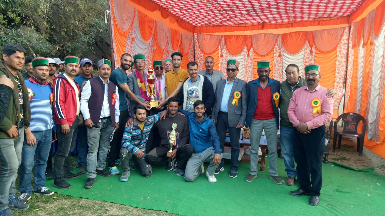 Nandpur won the volleyball competition