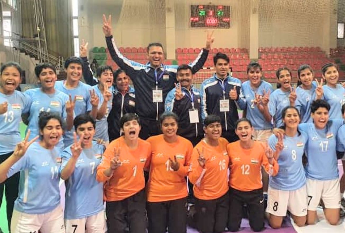 2022 Asian Women's Junior Handball Championship India enters in final