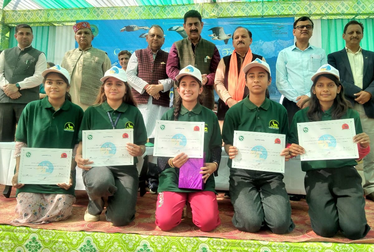 cabinet minister rakesh pathania says international bird festival in pong lake
