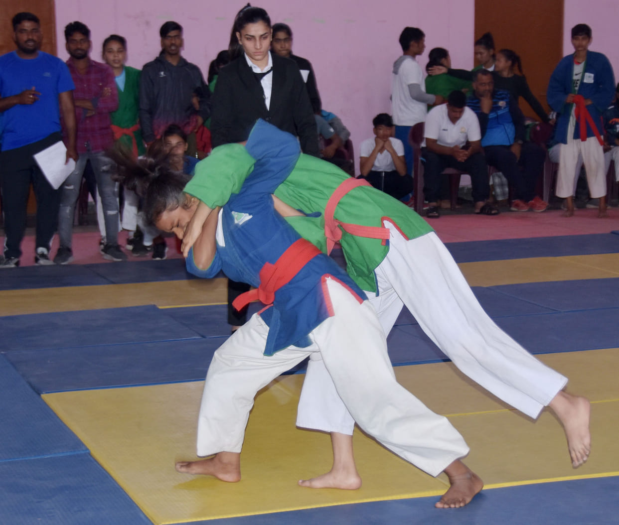 Players of Haryana and Delhi dominated the national Kurash competition