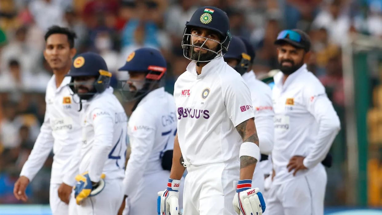 Virat Kohli test average goes below 50 for the first time in last Five years