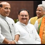 राजनाथ सिंह, जेपी नड्डा, अमित शाह
