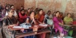 ोटो-19 गोंडा में प्रशिक्षण कार्यक्रम में उपस्थित शिक्षक। (संवाद)