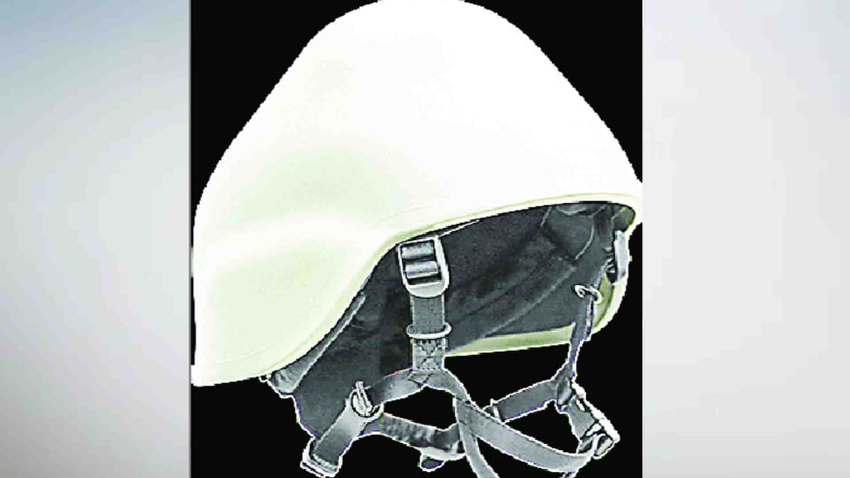 Special helmet made for Sikh soldiers