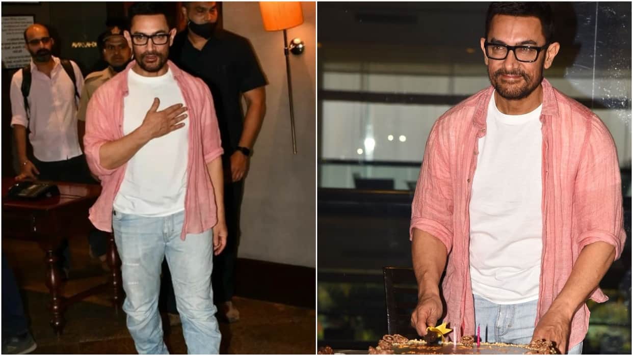 Aamir Khan Birthday: Keeping his hand on the heart Aamir gestured All is well said I want to be a better person