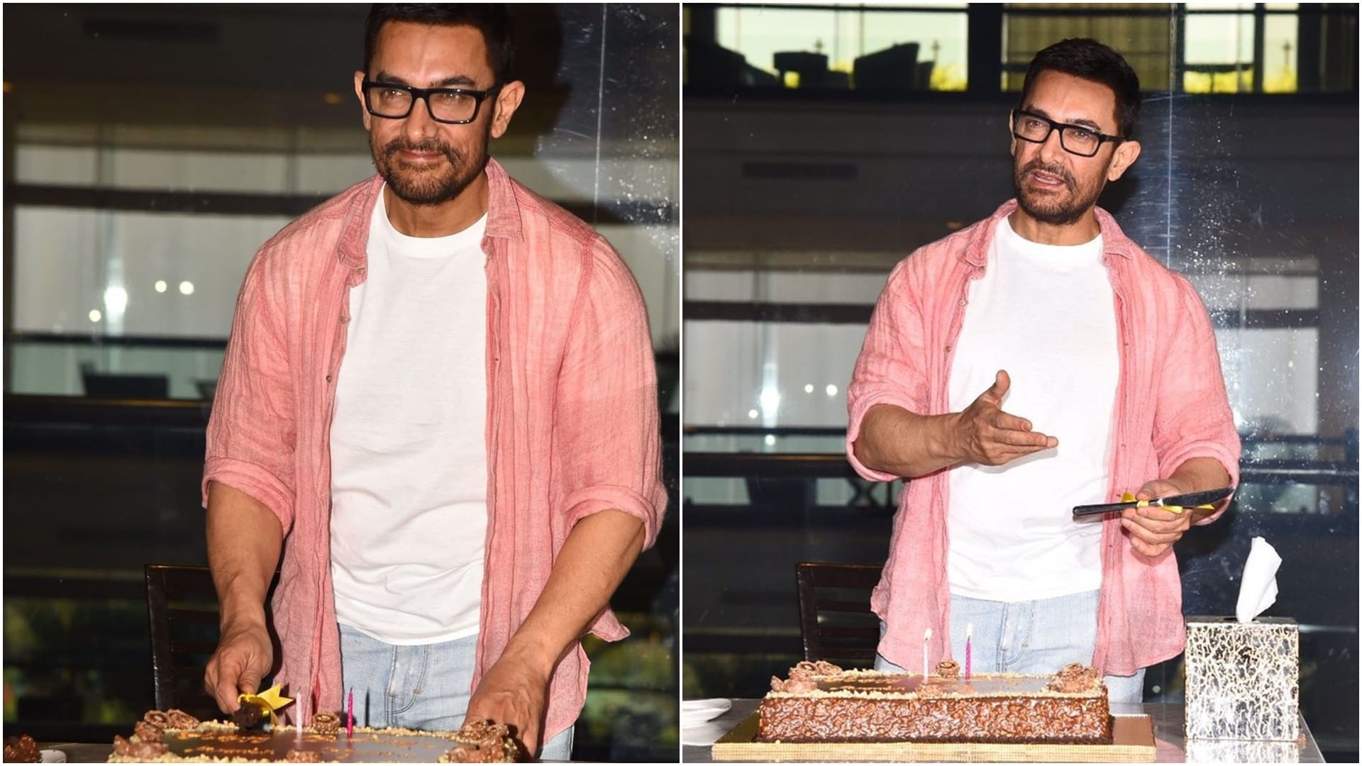 Aamir Khan Birthday: Keeping his hand on the heart Aamir gestured All is well said I want to be a better person