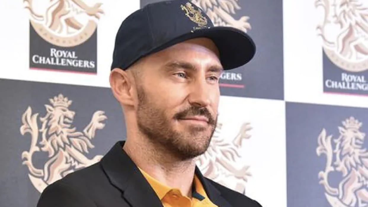 Faf Du plesis said no one can replace Faf Du plesis in RCB Team