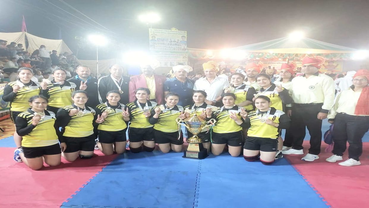 The daughters of Himachal became the king of kabaddi by defeating the railways