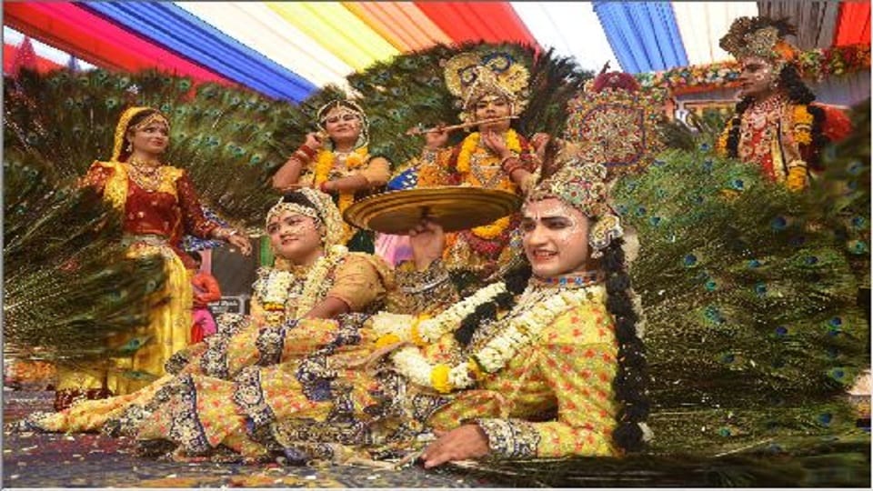 Holi 2022 Celebration Shri Krishna Janmabhoomi Mathura