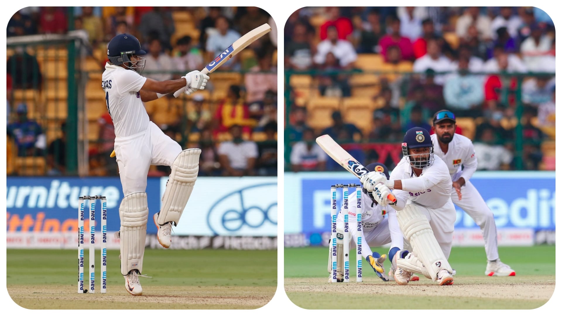 Fans Enter Field, Take Selfie With Virat Kohli In Security Breach On Day 2 Of India-Sri Lanka 2nd Test in M.Chinnaswamy Stadium, Bengaluru; Watch Video