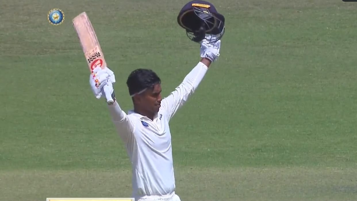 Jharkhand batsman Kumar kushagra scored 266 runs against nagaland youngest batsman to do so