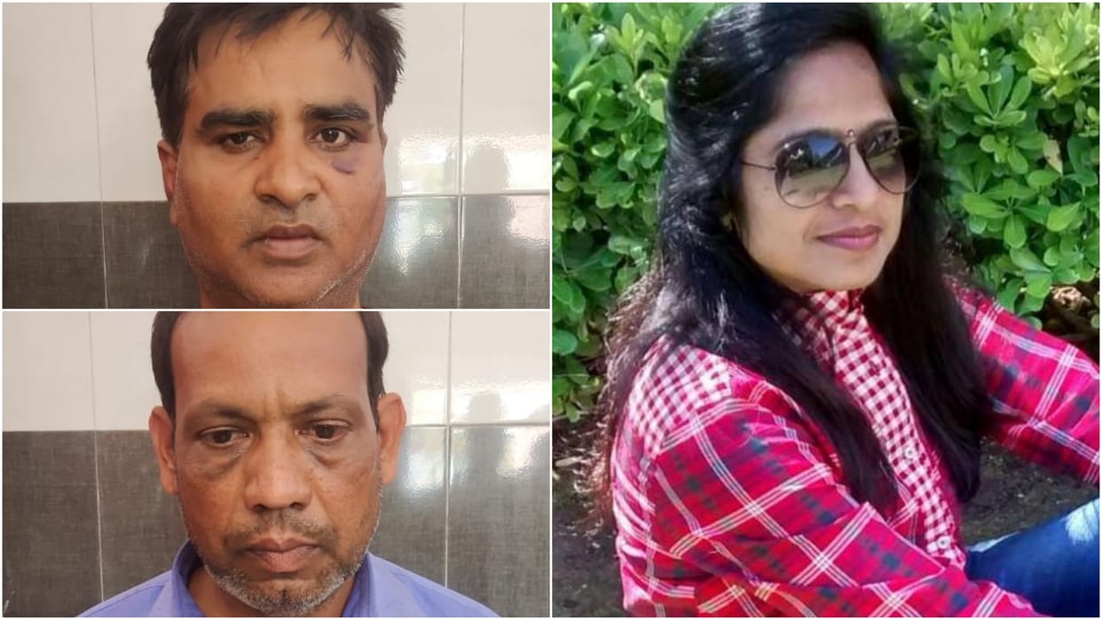 Killed the wife of a paint businessman in return for insult and in need of money killer arrested with his partner