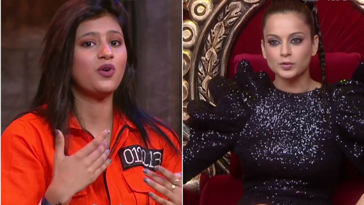 Lock Upp: Kangana Ranaut lashes out at kacha badam fame anjali arora on her show Lock Upp