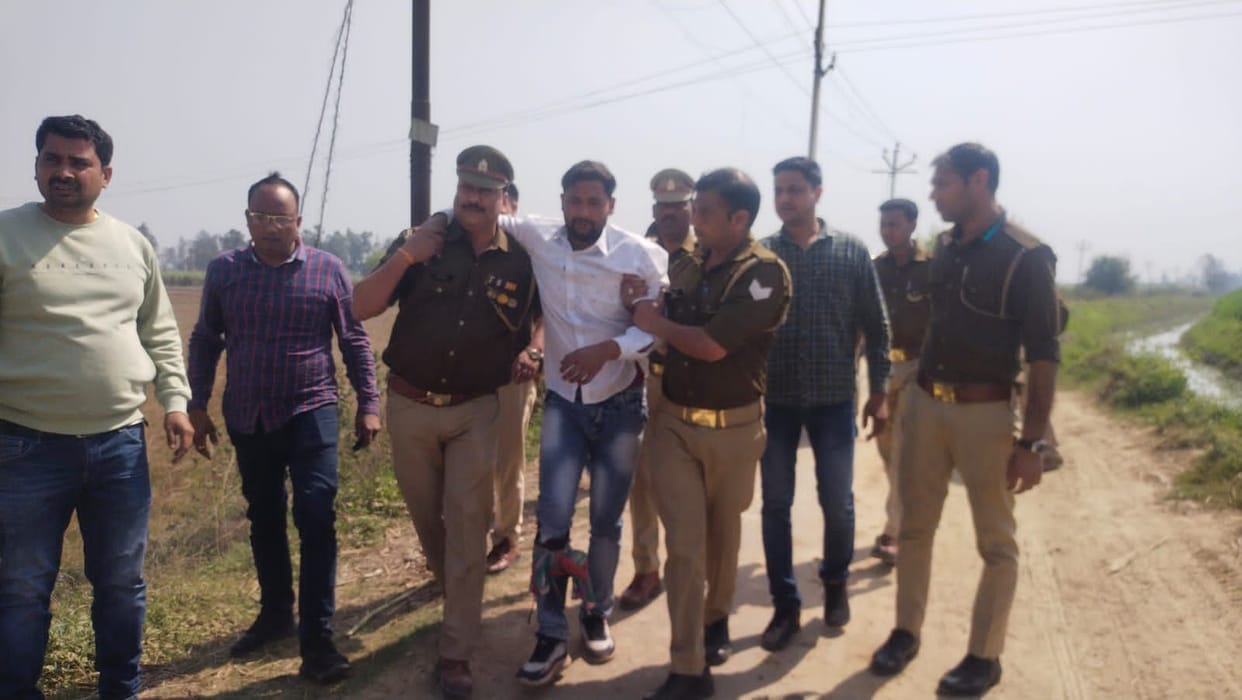 The one who shot at the jailer was arrested in a vicious encounter, shot in the leg