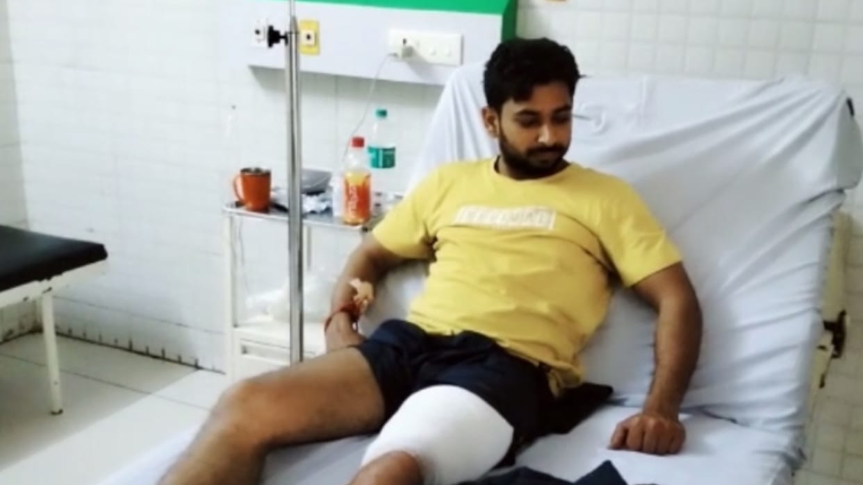 Meerut:  man was shot and injured in a minor dispute, hospitalized