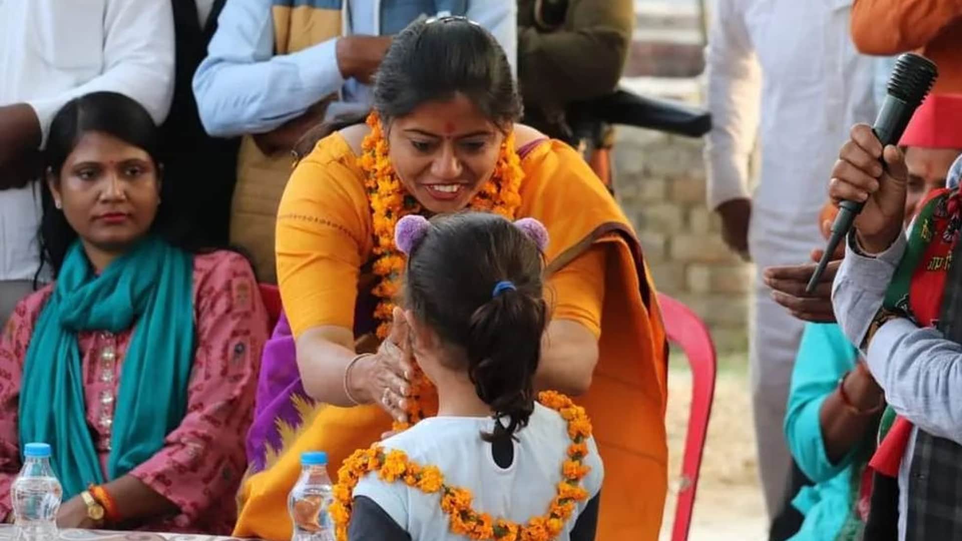 Pallavi Patel Who Defeated Deputy CM Kp Maurya Know All Details Here About Pallavi Patel
