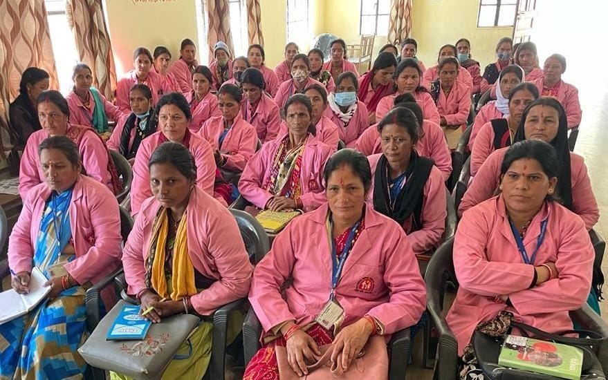Data Feeding Training to Health Workers