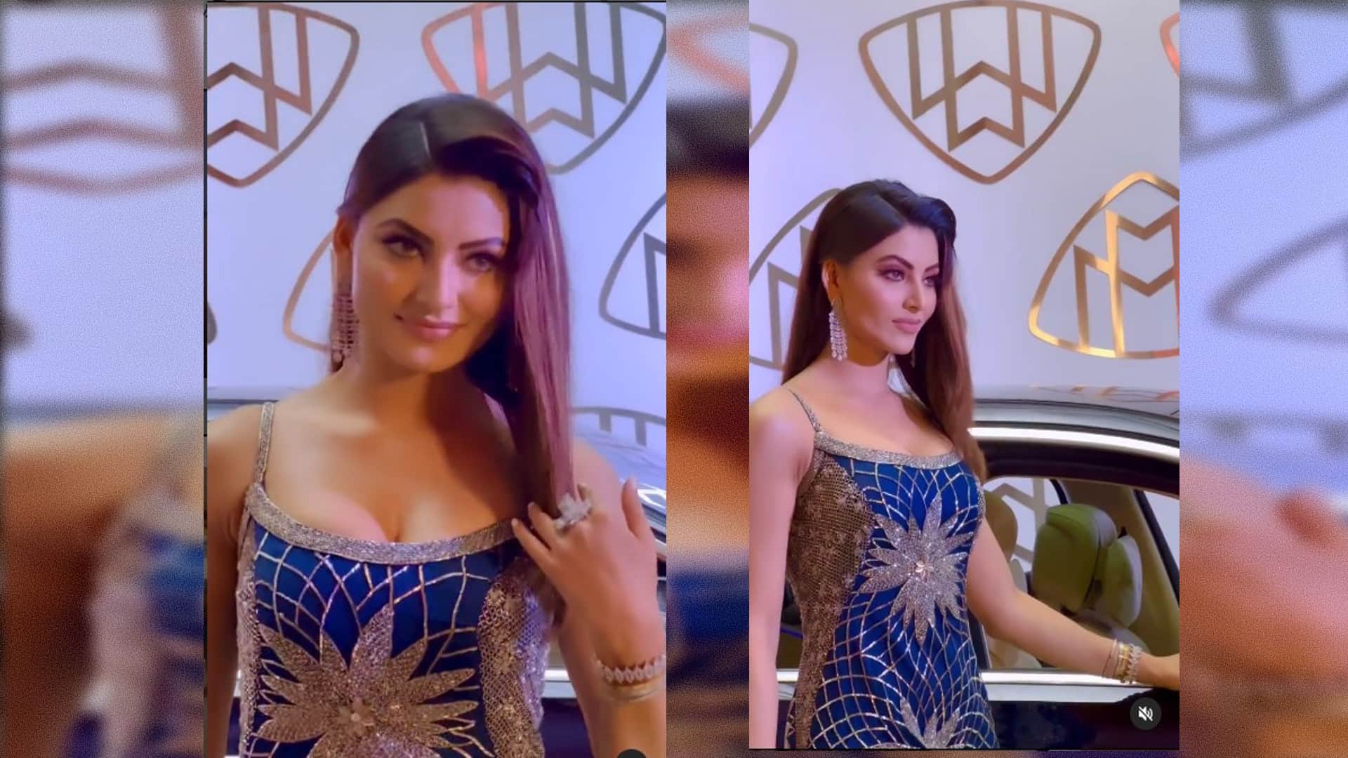 Urvashi Rautela wore a 5 lakh gown at Hello Awards 2022 and she is completed 46 million followers on Instagram