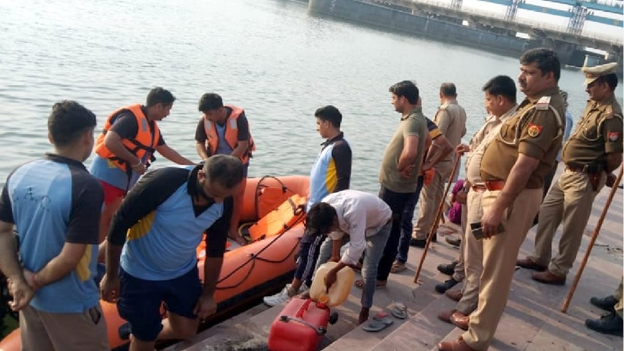 Bijnor News: two brothers who drowned in Ganges are yet to be traced