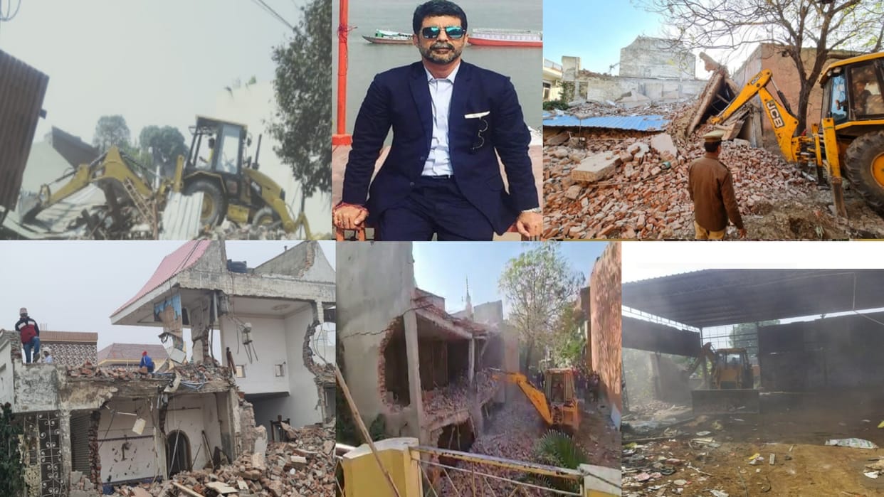 Meerut police destroyed badan singh baddo house, Badan Singh had captured the park and hided  map