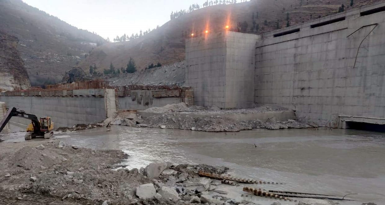 Uttarakhand: Dhauli Ganga water level suddenly rise in Joshimath,  workers ran away after sounding the alarm