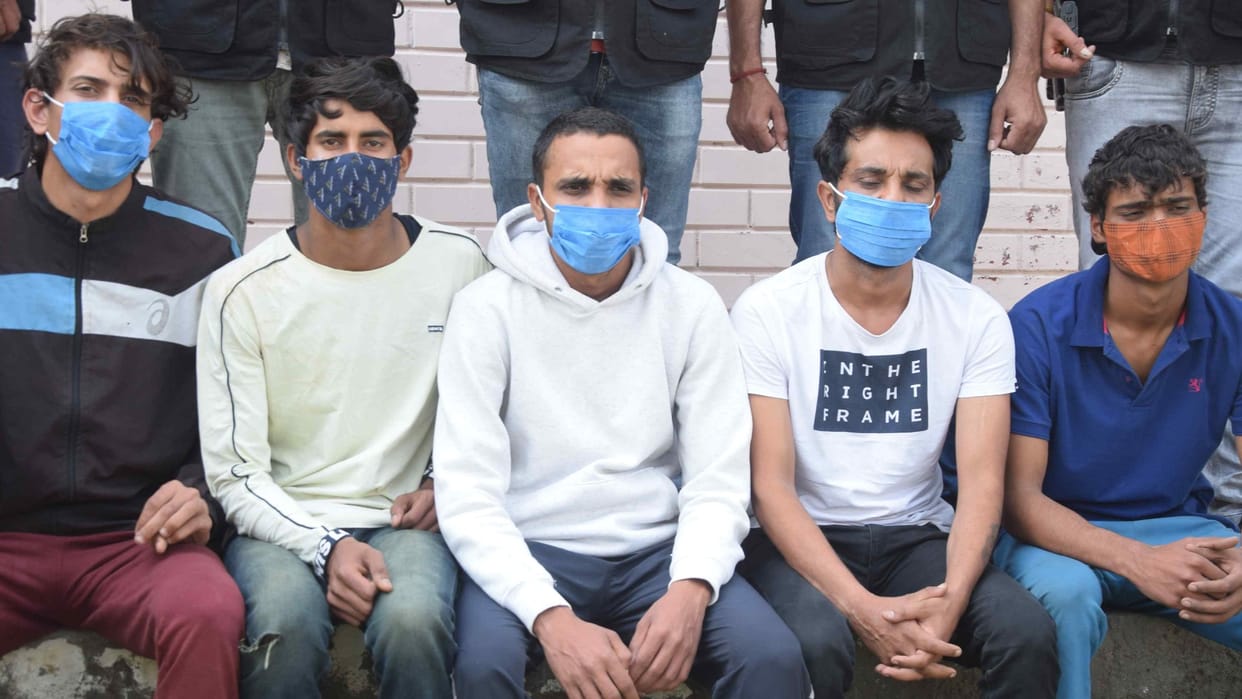 STF arrested five miscreants in Rohtak of Haryana