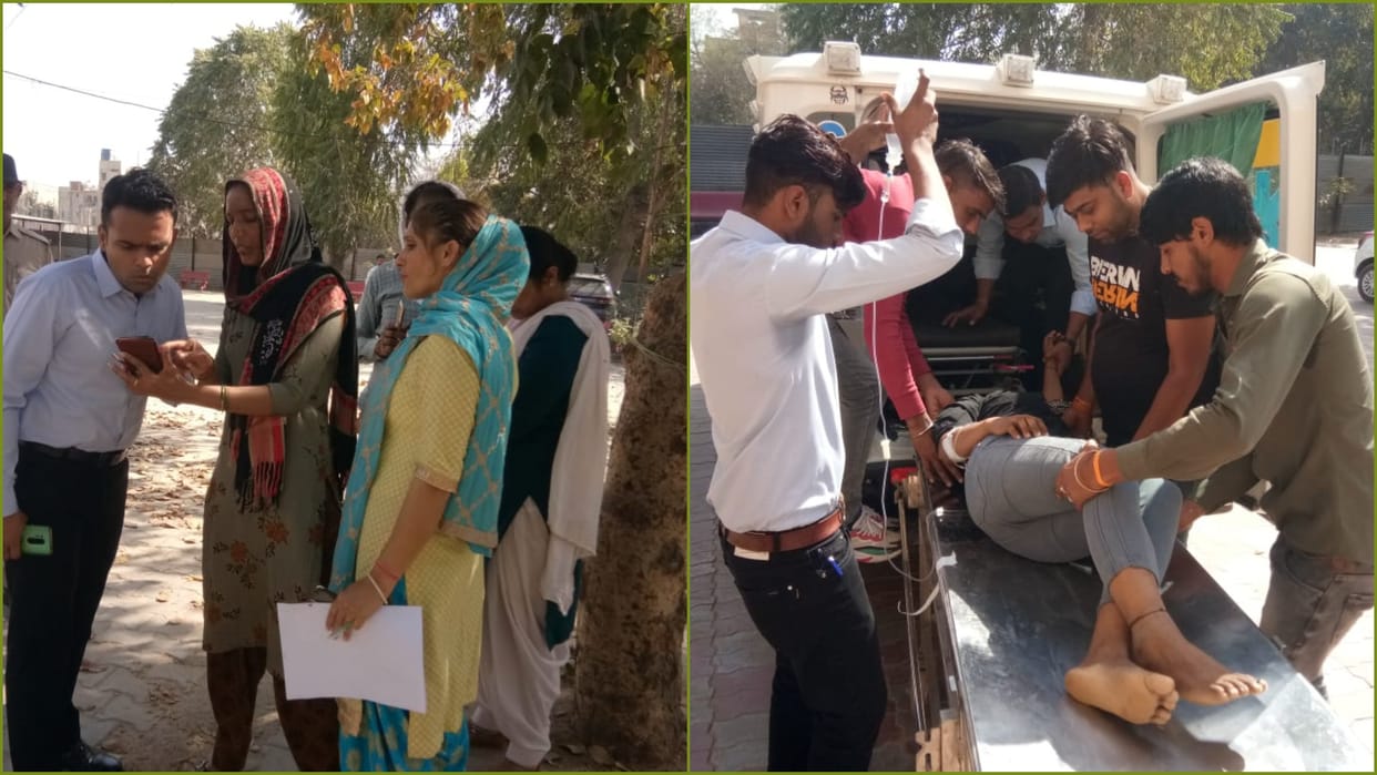Bike riding miscreants shot the girl in Mahendragarh of Haryana