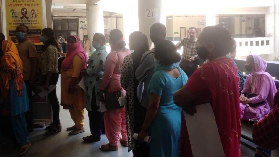 Doctor arrived on time at Jalandhar Civil Hospital