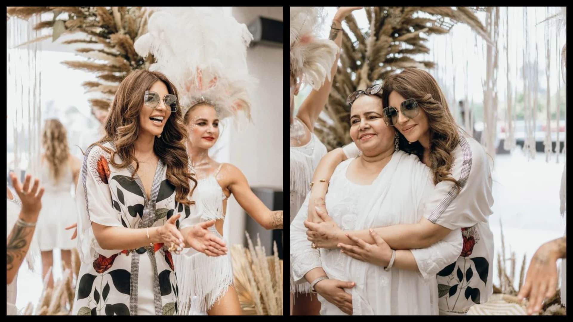 See First Glimpse of Shama Sikander and James Milliron India Meets America Wedding